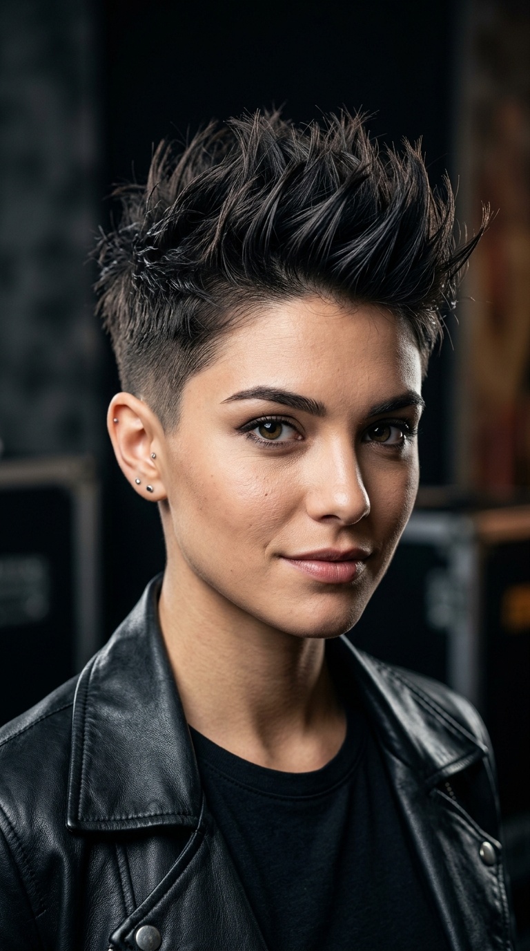 Spiky Faux Hawk