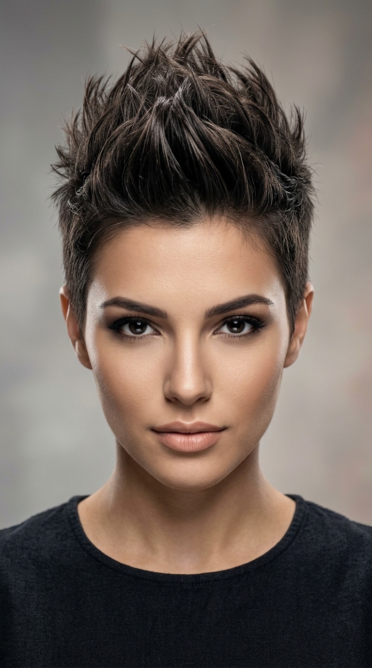 Spiky Faux Hawk