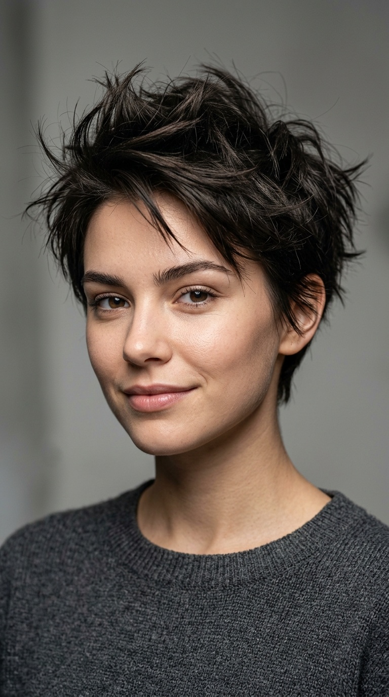 Spiky Messy Pixie