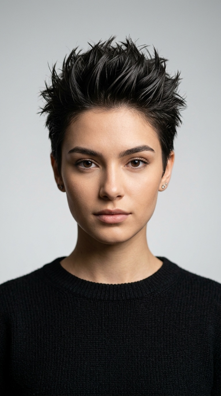 Spiky Textured Cut