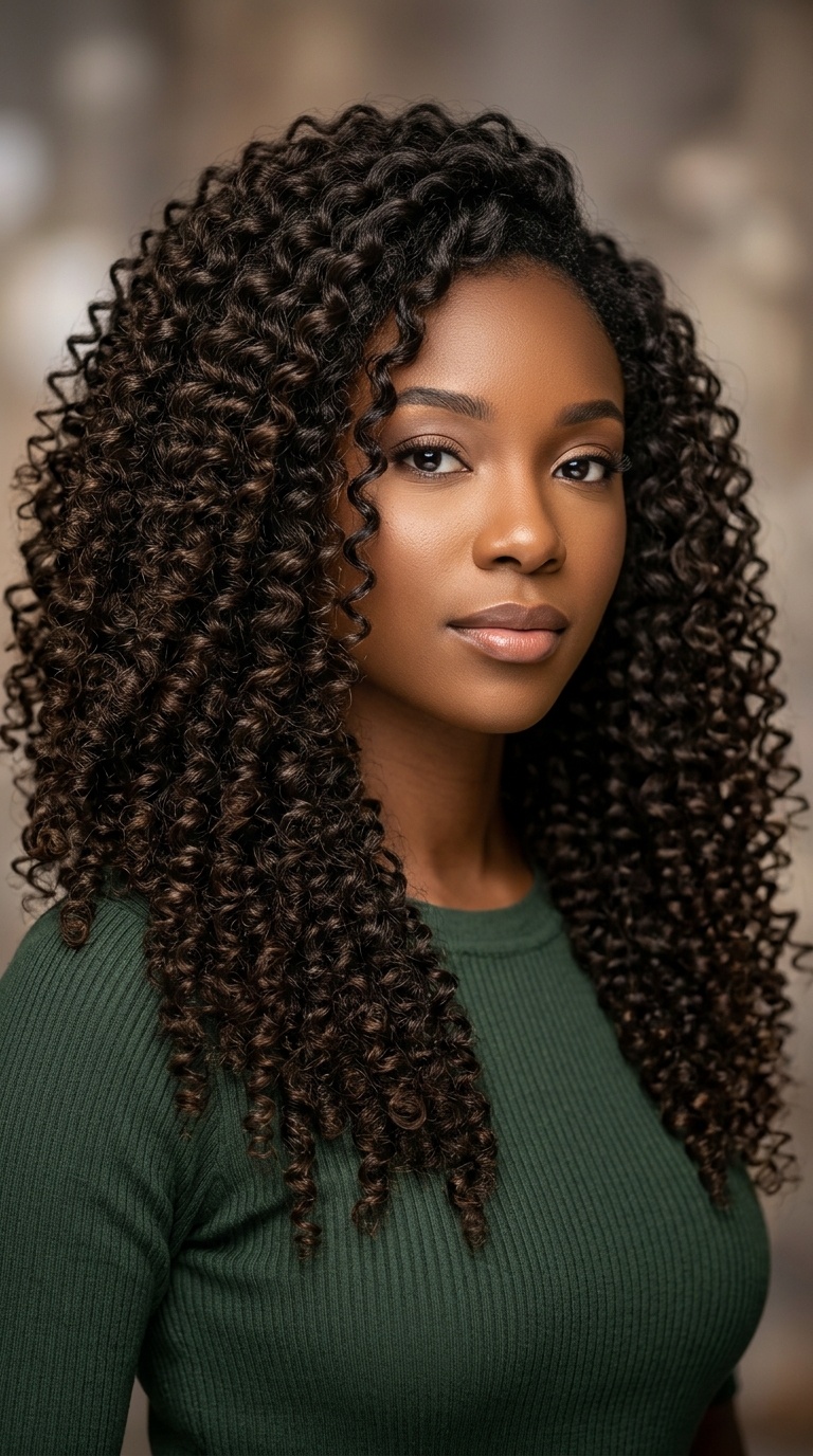 Spiral Curl Weave