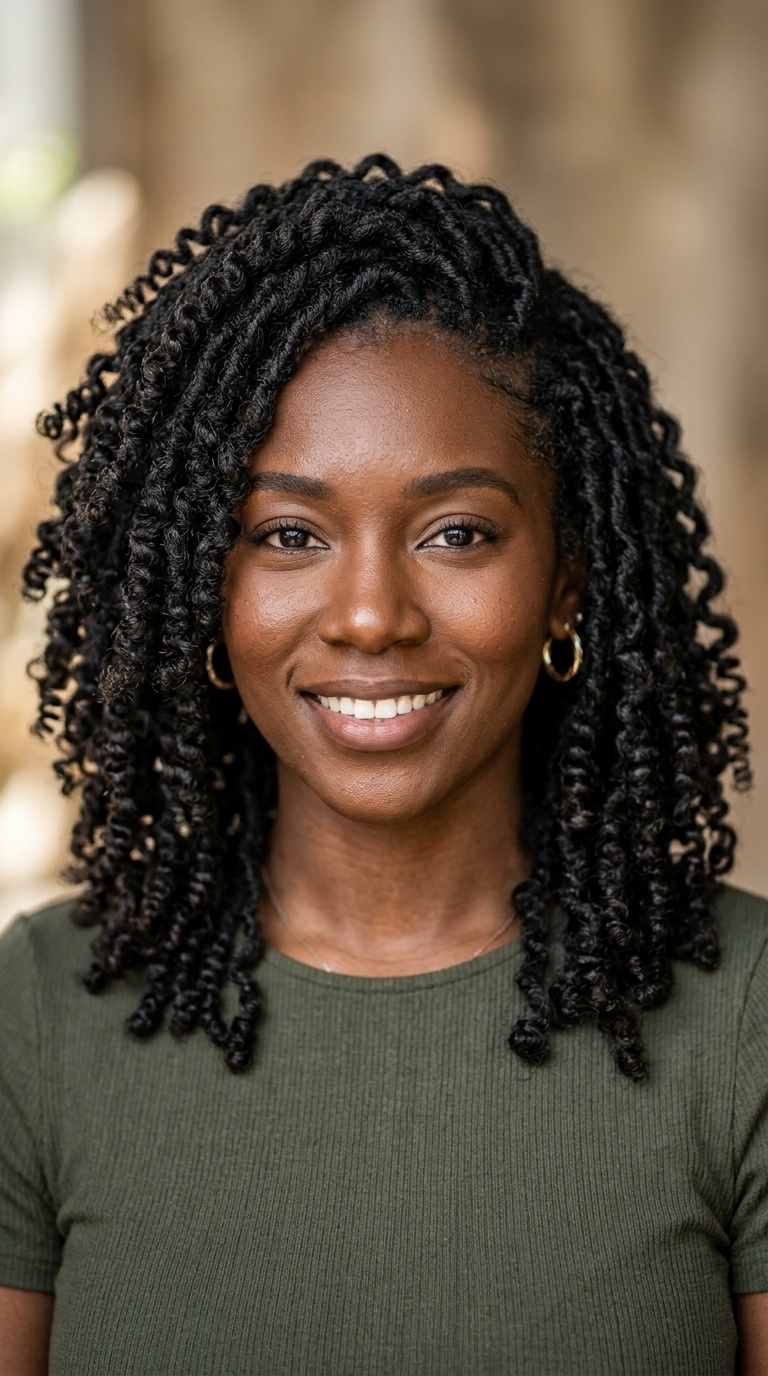 Spiral-Curled Locs