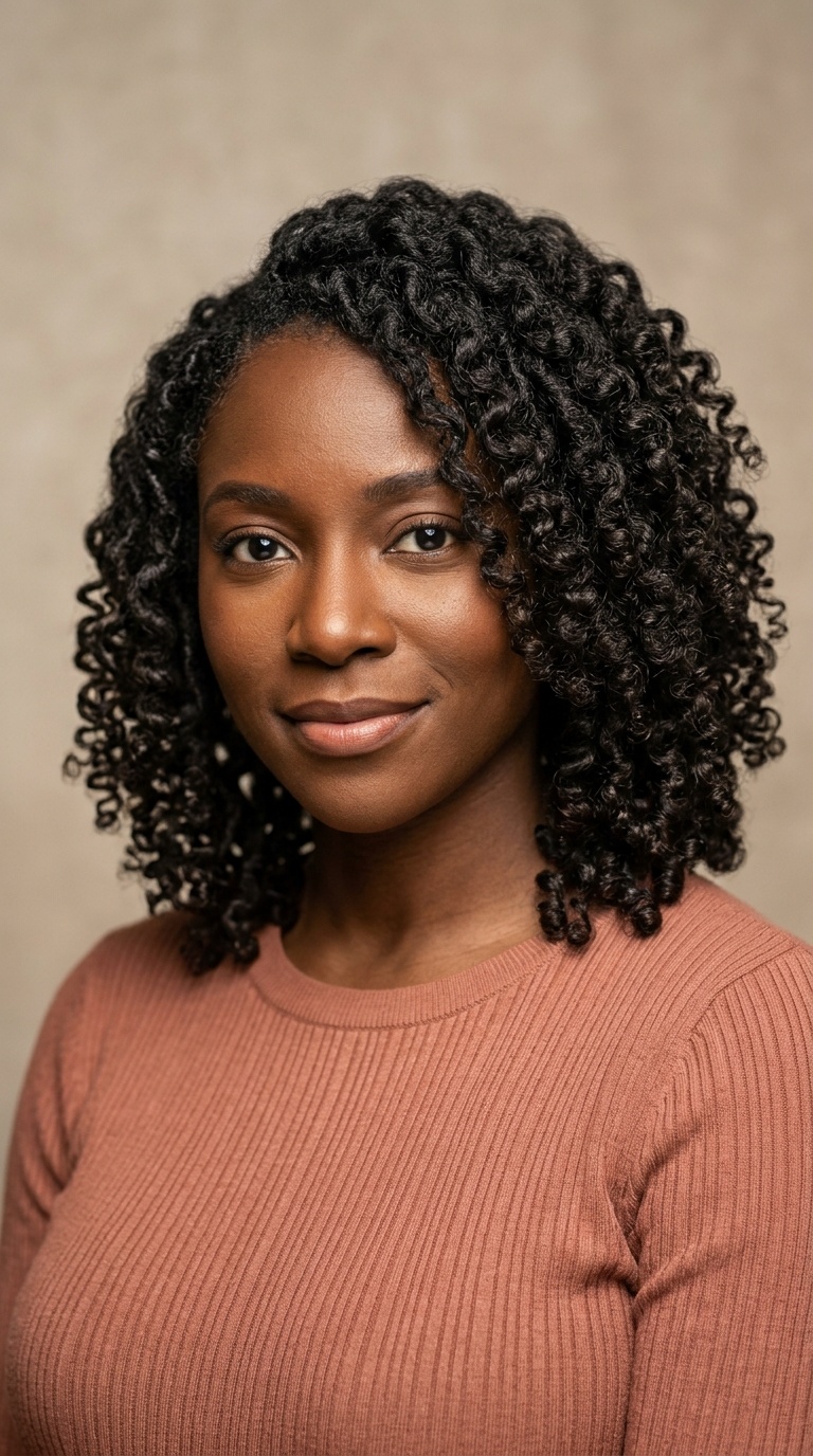 Spiral Curls with Flexi-Rods