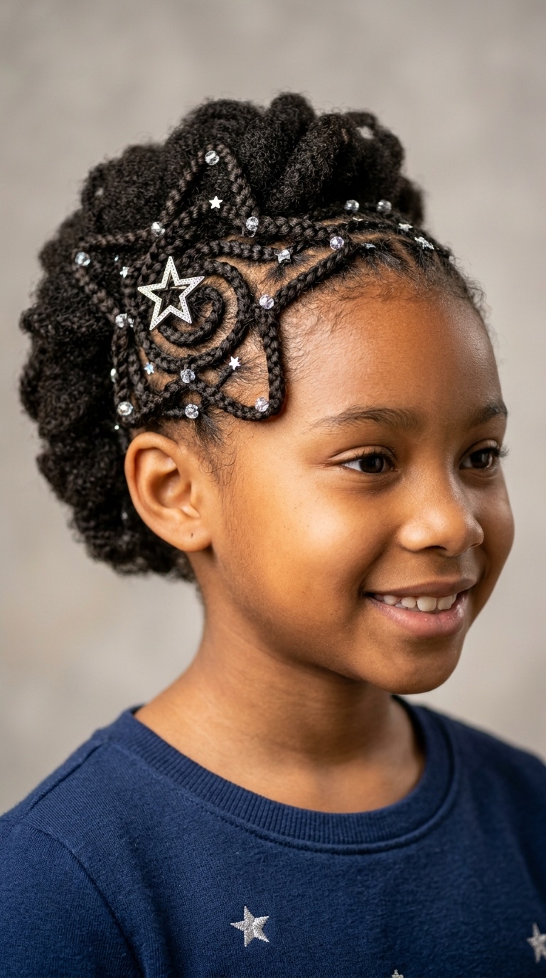 Spiral Star Accent