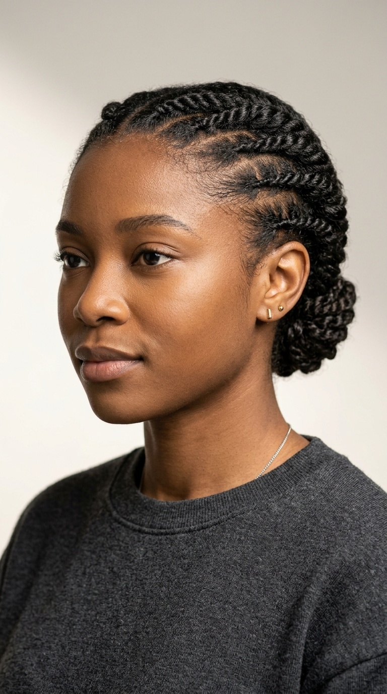 Spiral Textured Low Crown