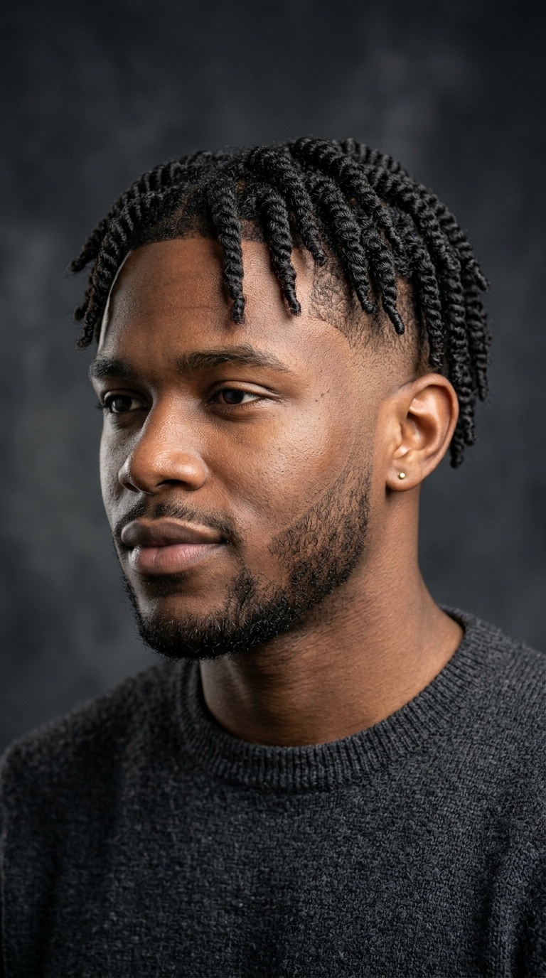 Sponge Twists with Burst Fade