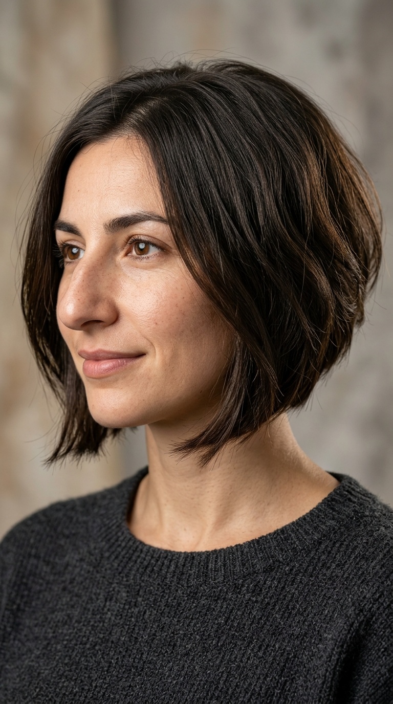 Stacked A-Line Bob