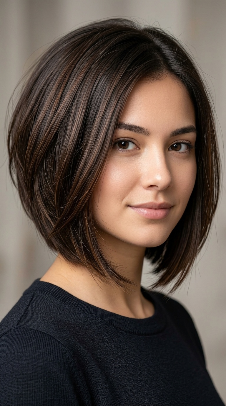 Stacked A-Line Bob