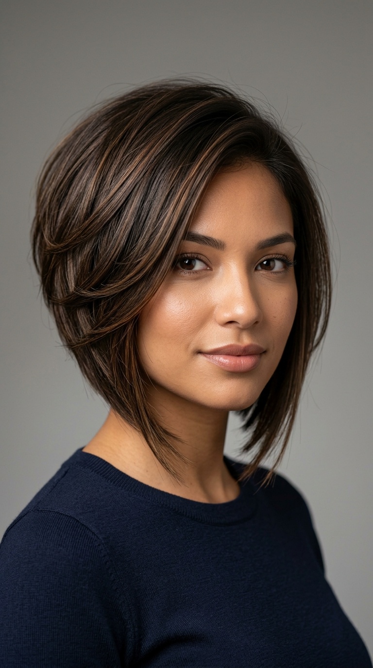 Stacked Inverted Bob