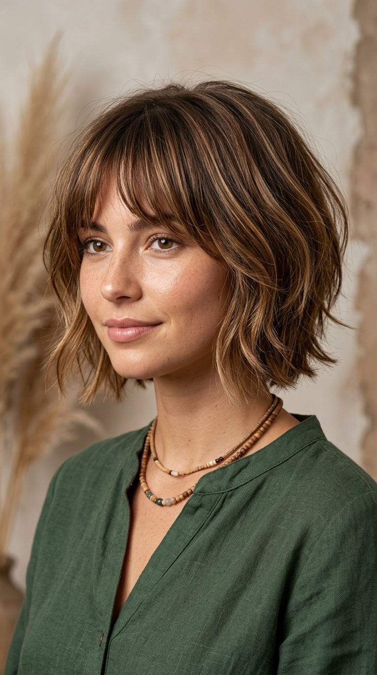 Stacked Layered Bob