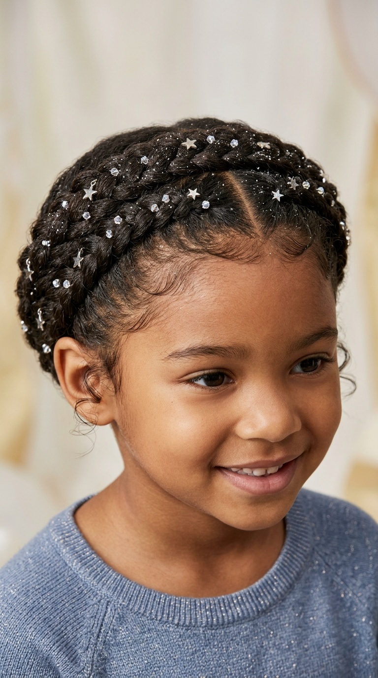 Stardust Braided Crown