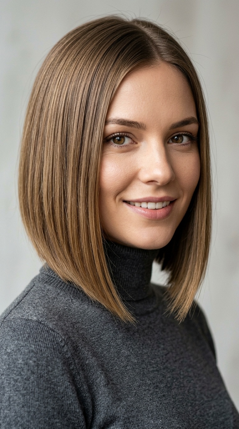 Straight A-Line Bob