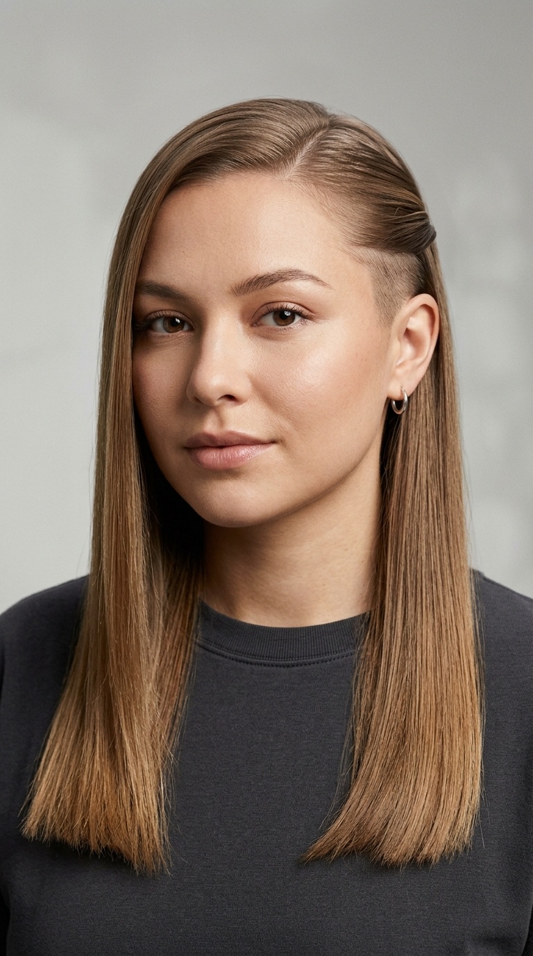 Straight with Undercut Detail