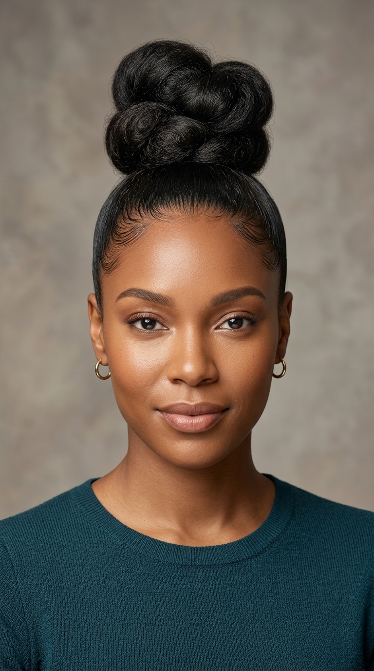 Structural Top Knot with Smooth Edges