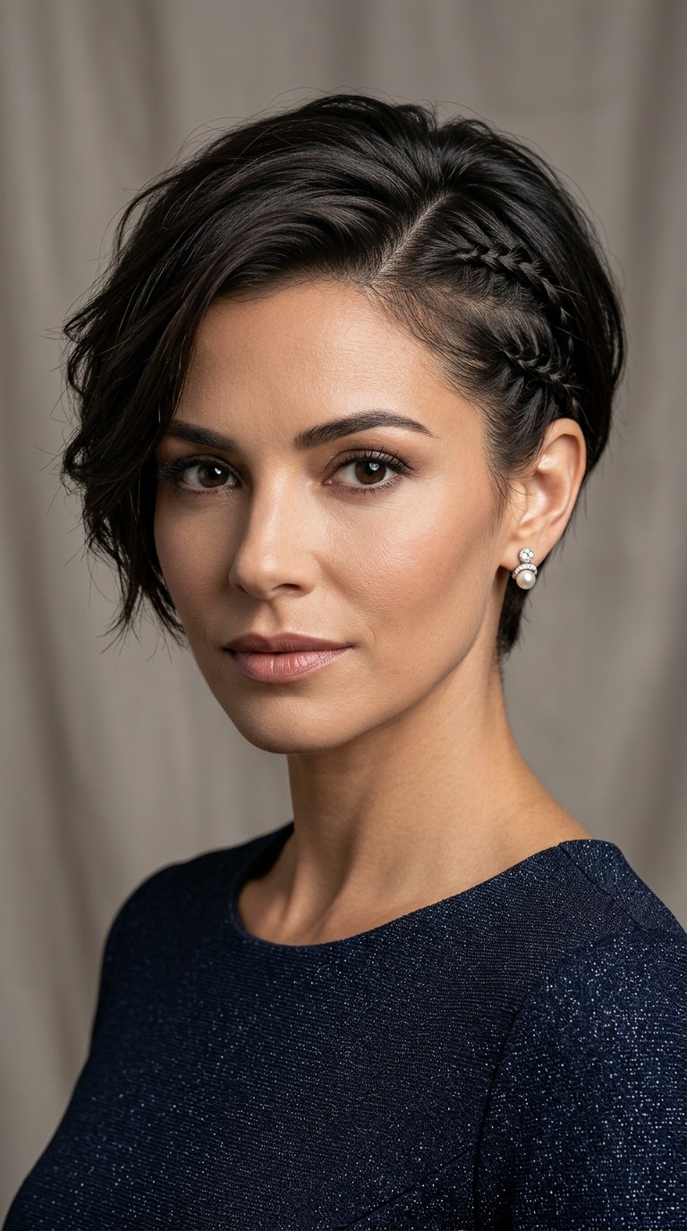 Subtle Micro-Braided Accent
