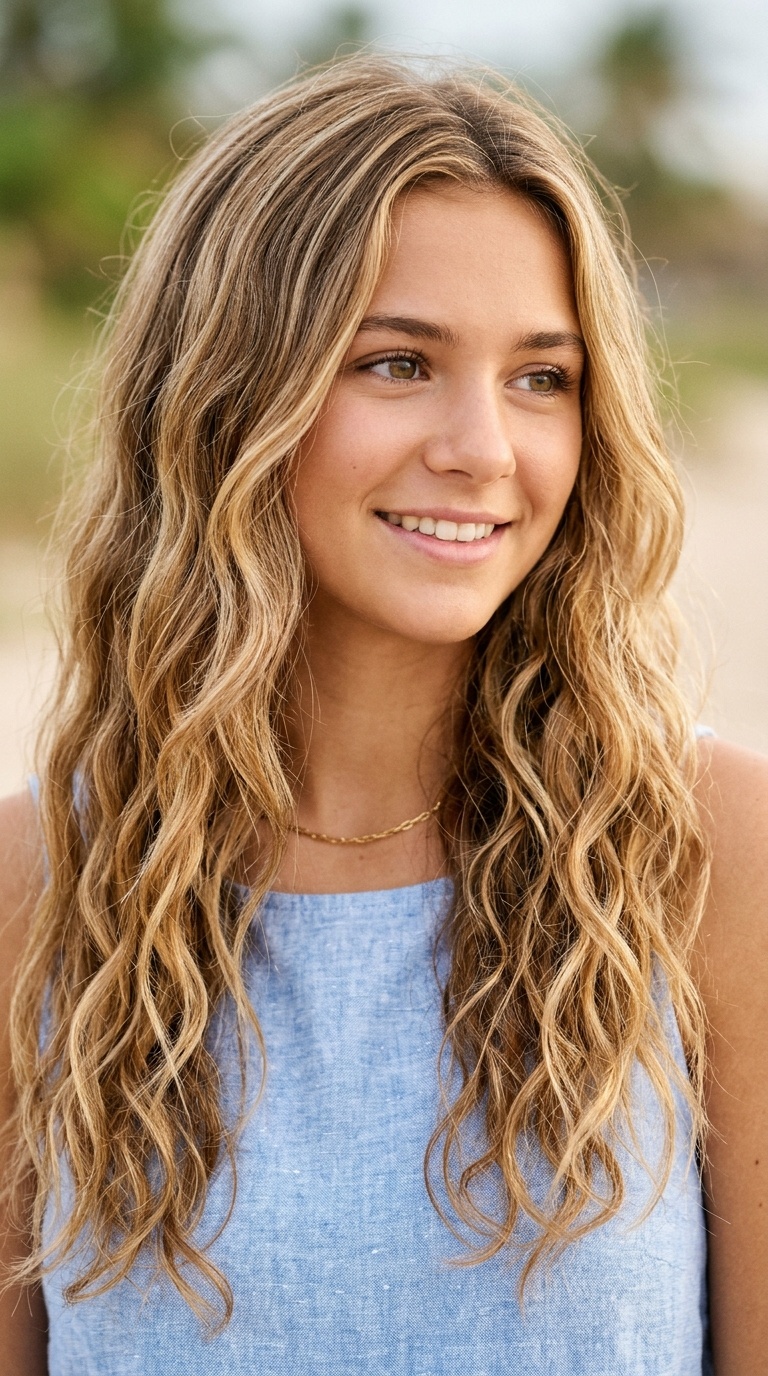 Sun-Kissed Mermaid Waves