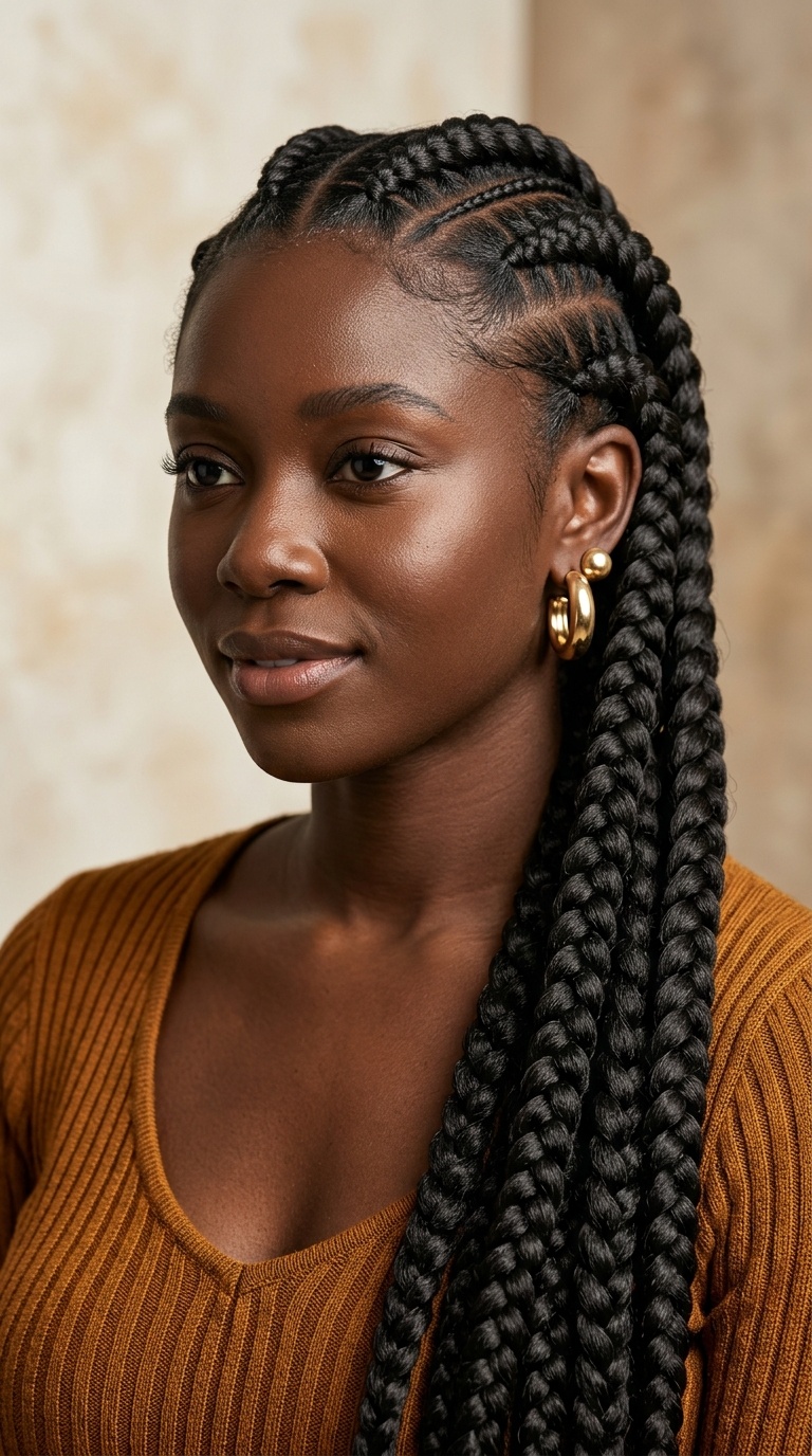 Super Thick Feed-in Braids