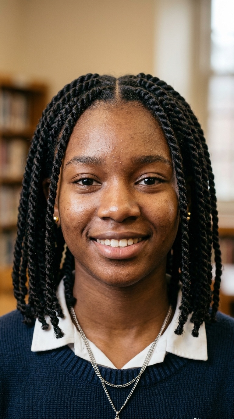 Symmetric Parted Senegalese Twists