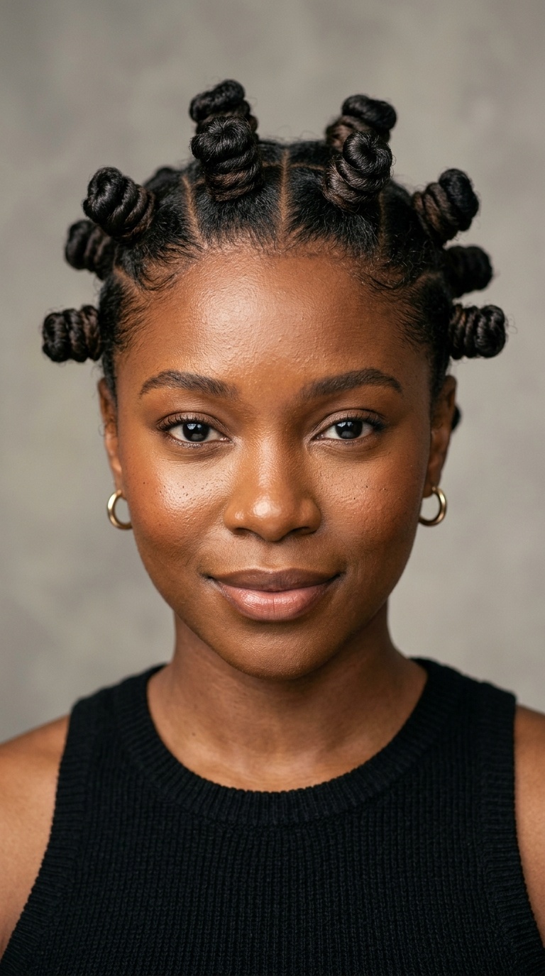 Symmetrical Bantu Knots