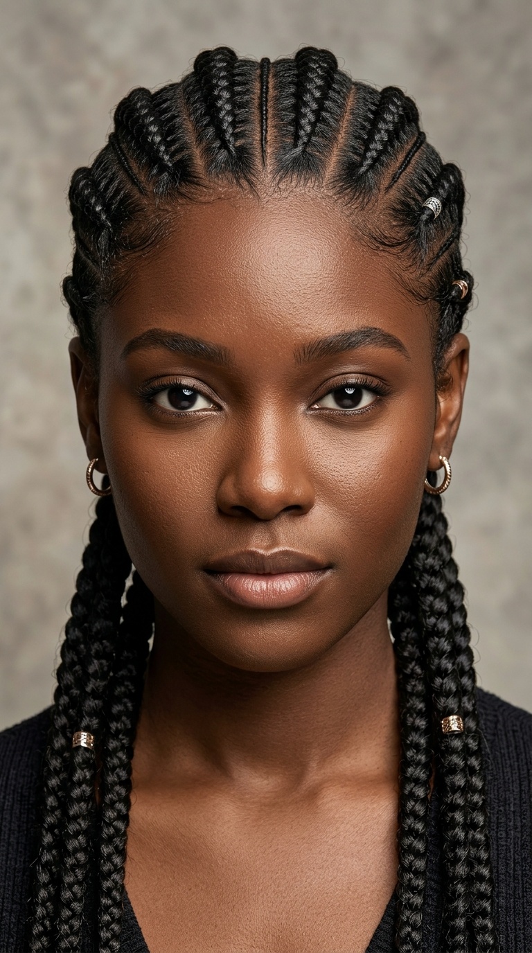 Symmetrical Feed-in Tribal Braids