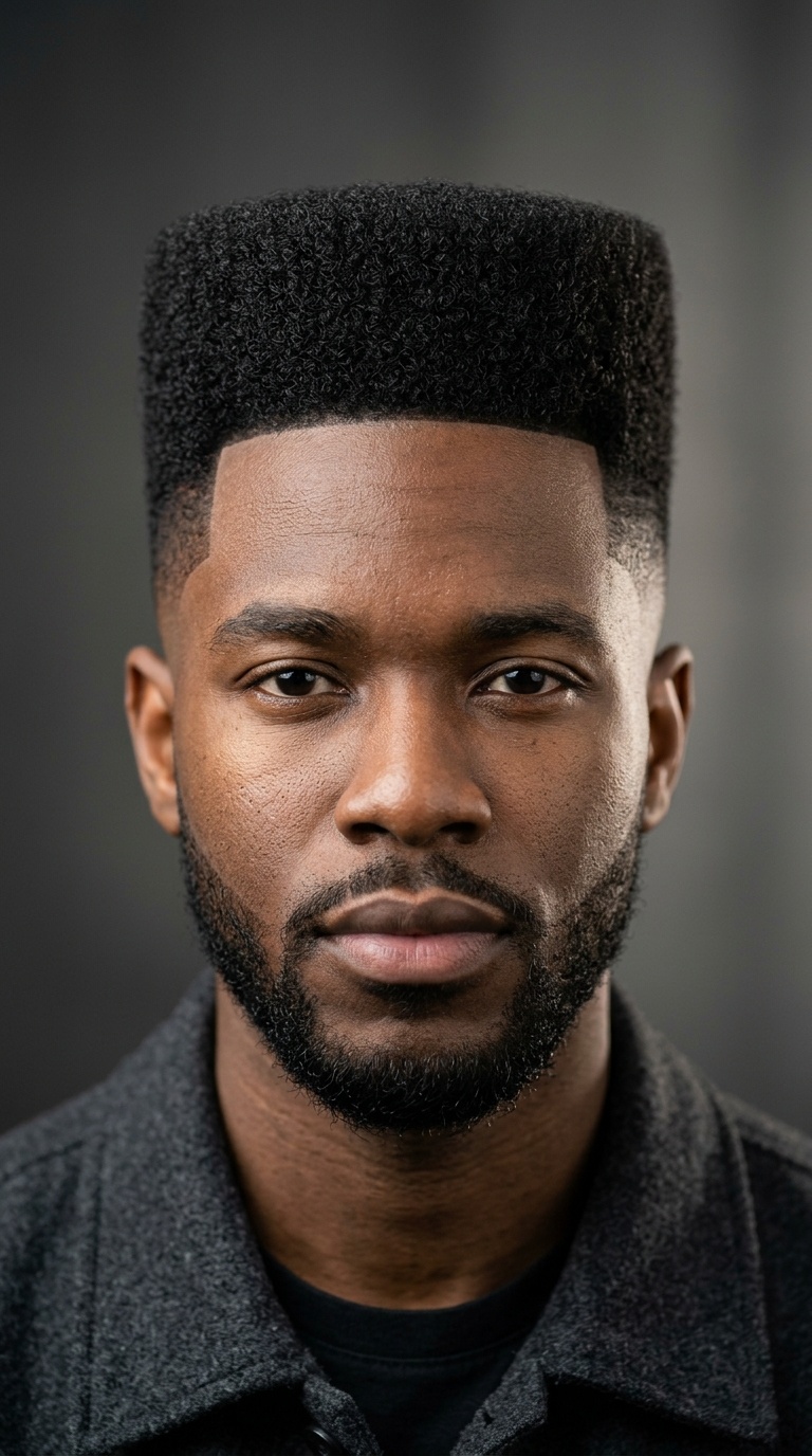 Symmetrical High Top Fade