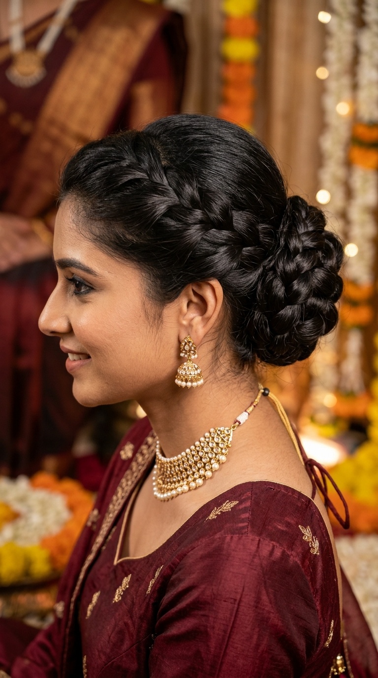 Symmetrical Knotted Updo