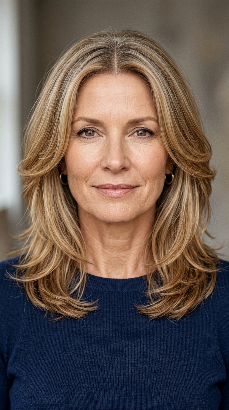 Symmetrical Layers with a Center Part