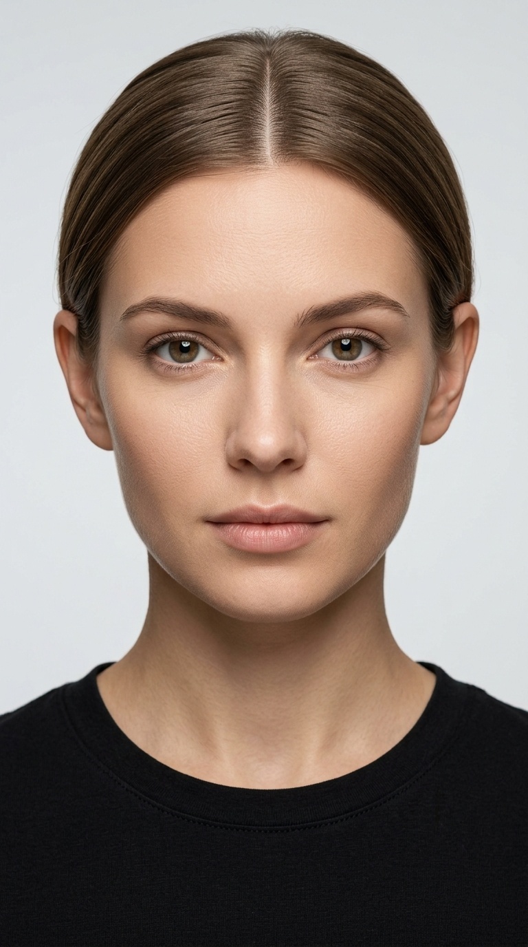 Symmetrical Middle Part with Tucks
