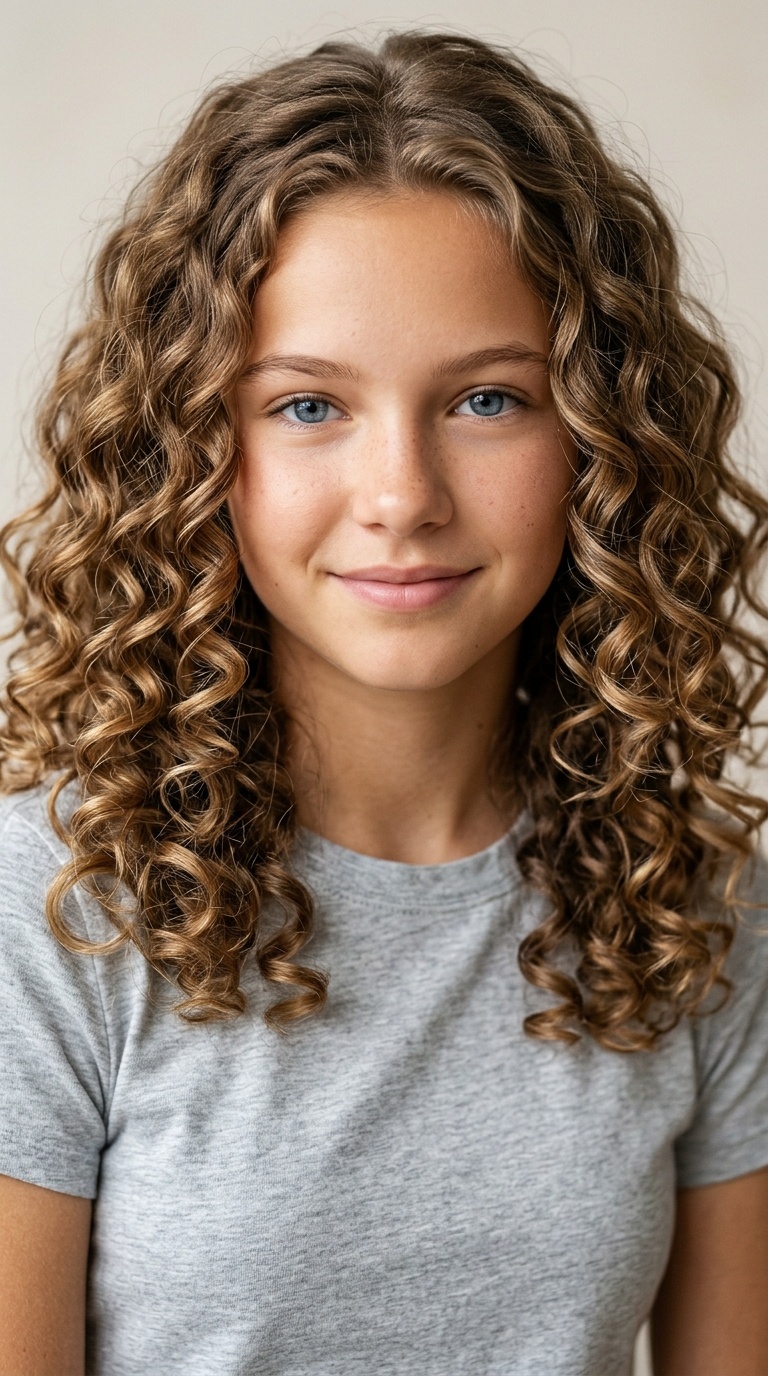 T-shirt Halo Curls