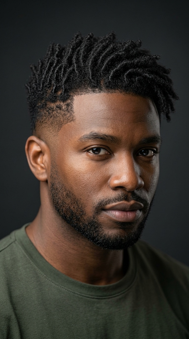 Taper Fade with Micro-Locs