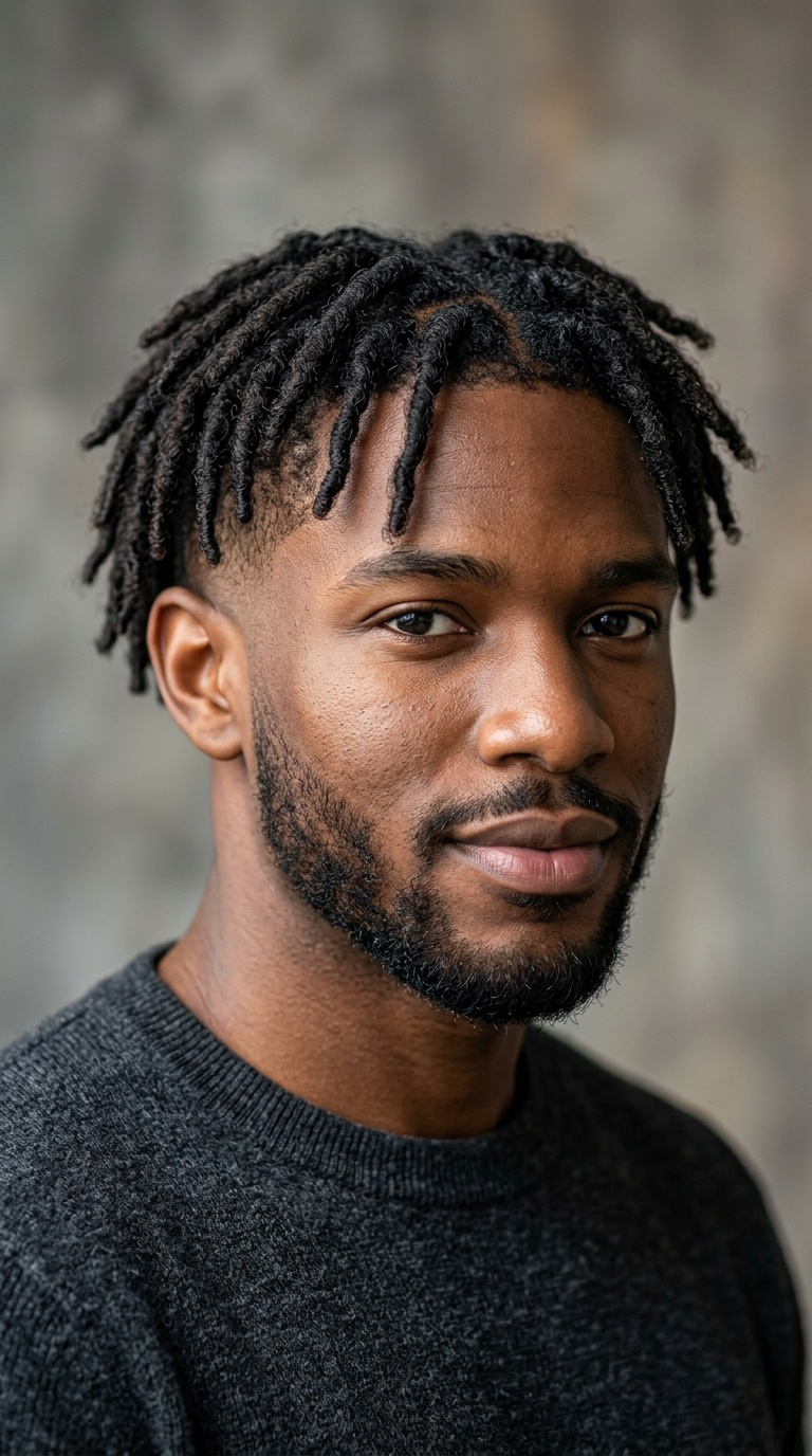 Taper Fade with Short Locs