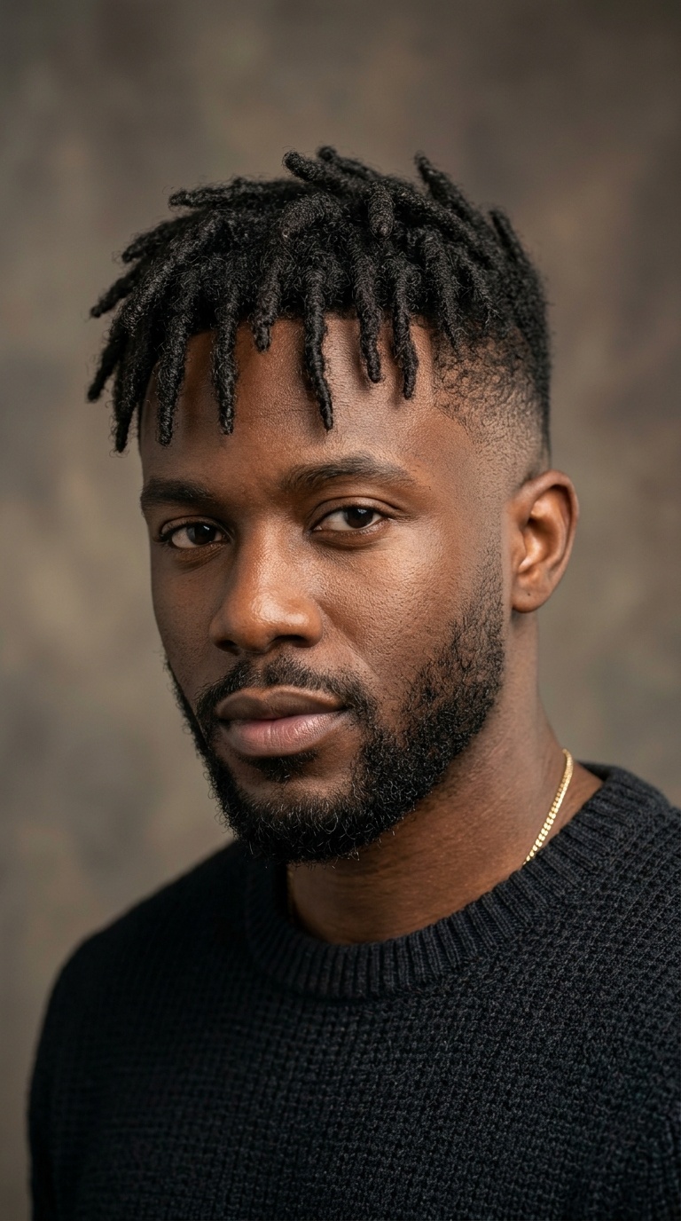 Taper Fade with Short Locs
