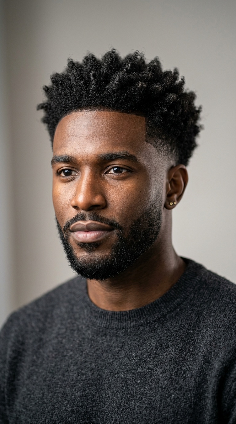 Tapered Afro