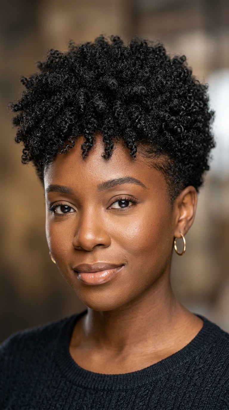 Tapered Afro