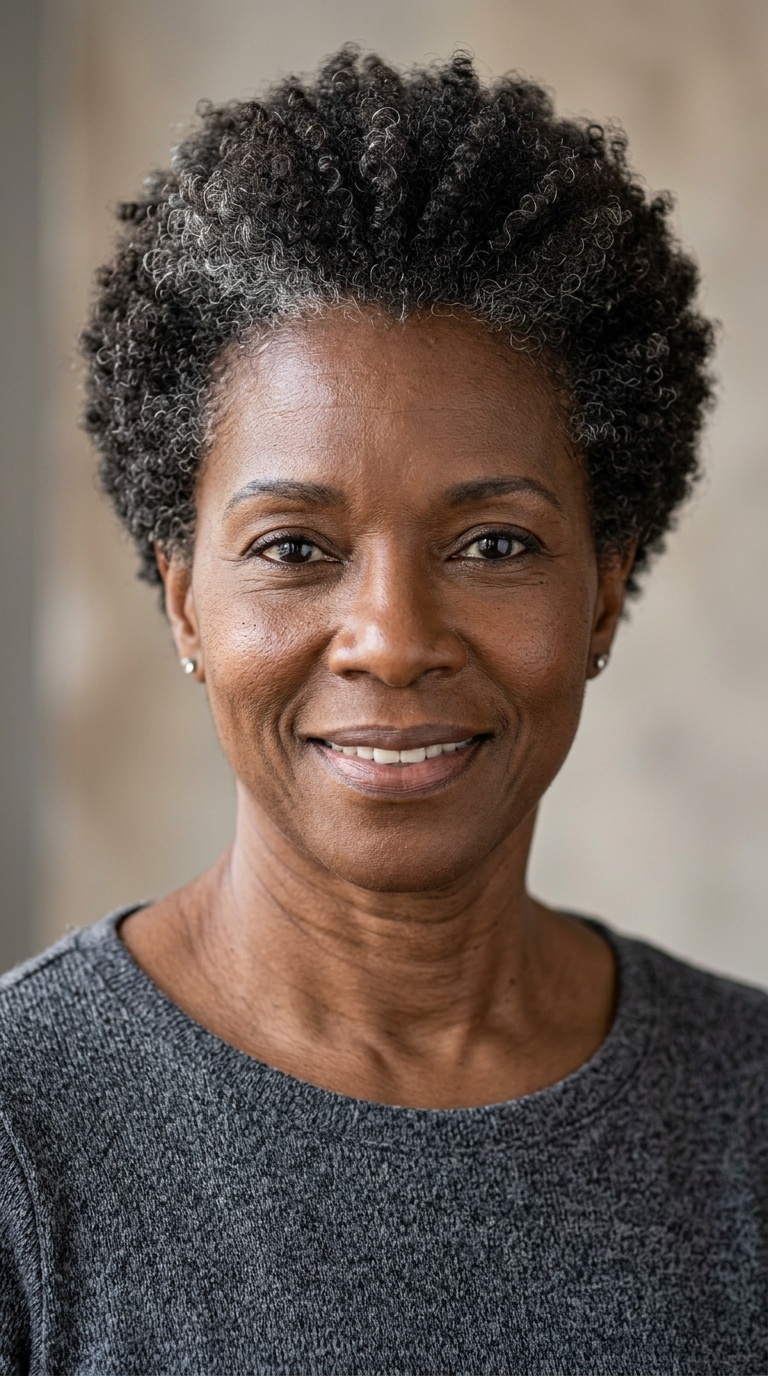Tapered Afro or Natural Crop