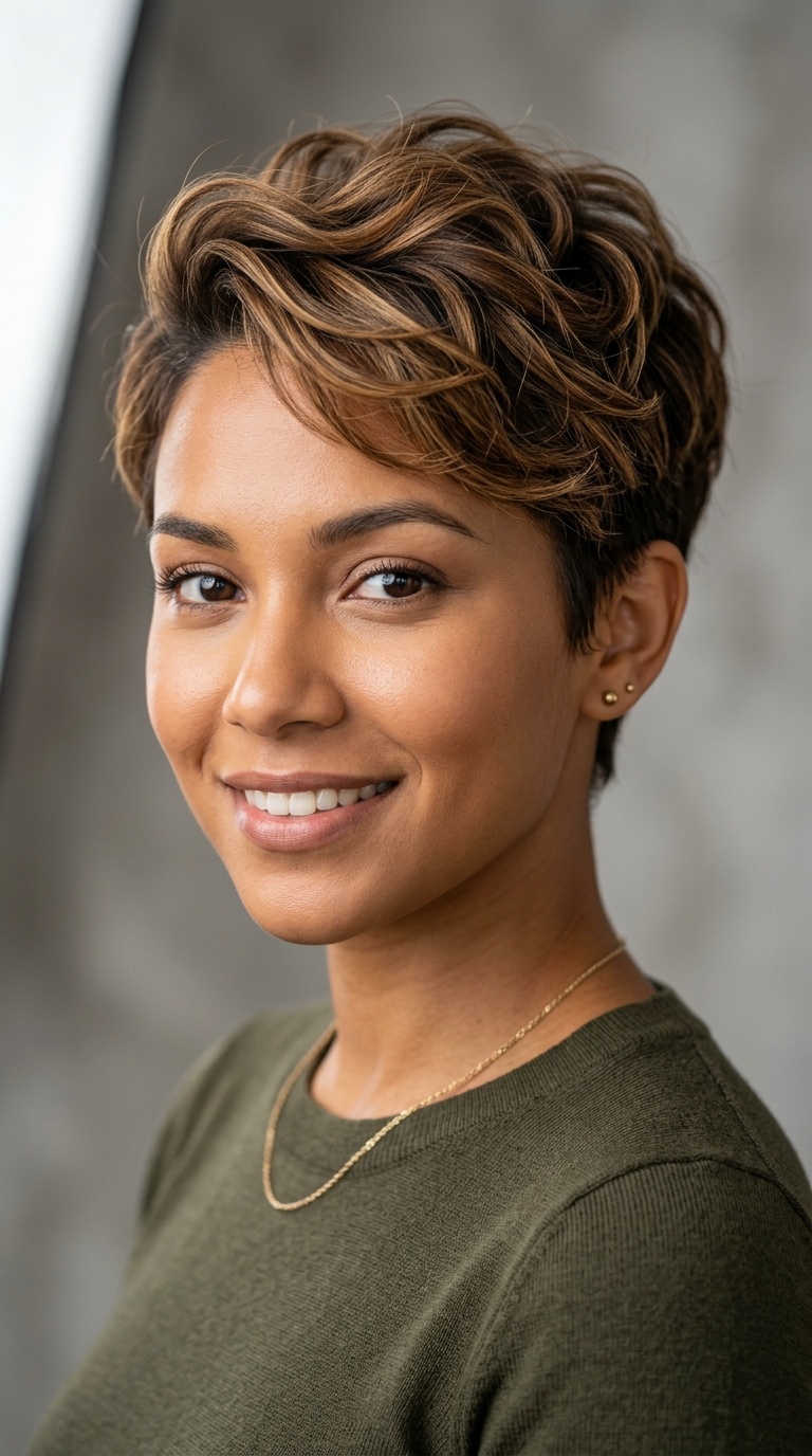 Tapered Caramel Crop