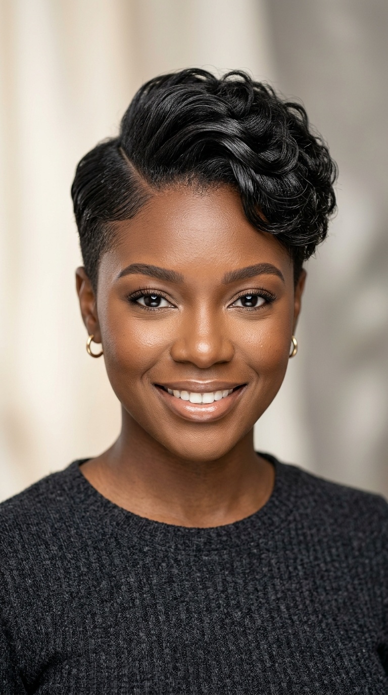 Tapered Cut with Defined Side Part