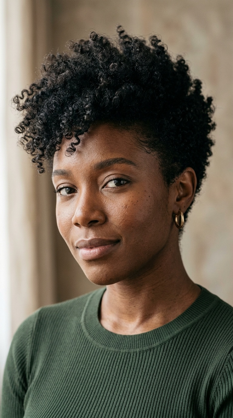 Tapered Cut with Voluminous Top