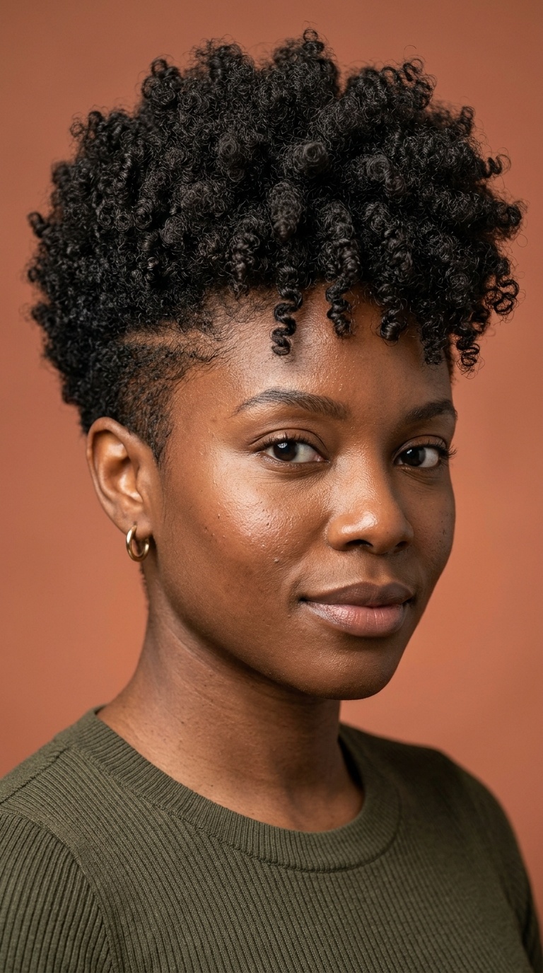 Tapered Cut with Voluminous Top