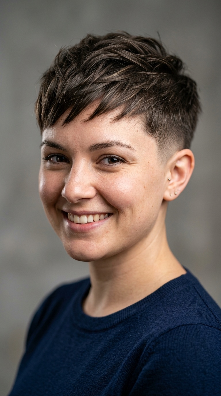 Tapered Fade Pixie