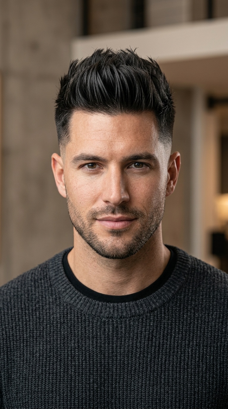 Tapered Faux Hawk