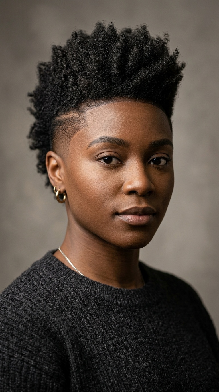 Tapered Fro-Hawk