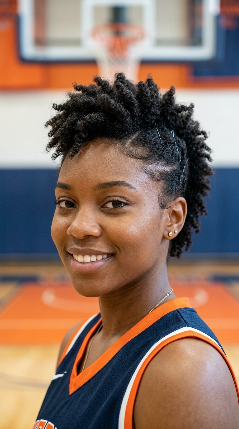 Tapered Fro-Hawk with Pins