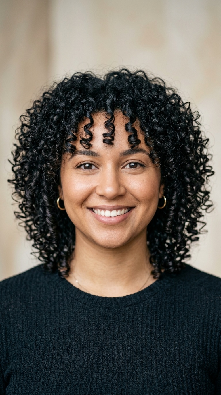 Tapered Layers for Curly Hair