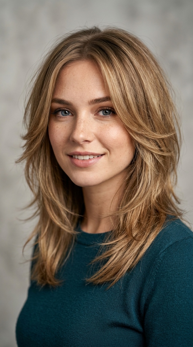 Tapered Layers for Fine Hair