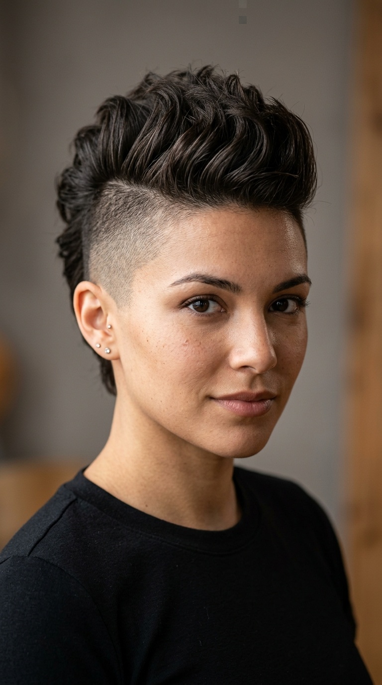 Tapered Nape Mohawk