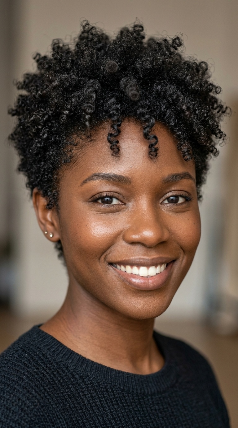 Tapered Natural Curls