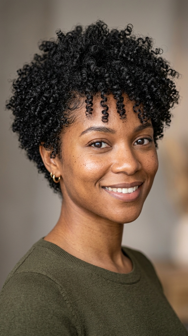 Tapered Natural Curls