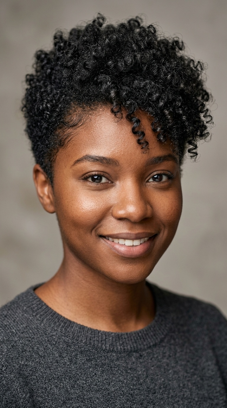 Tapered Natural Curls