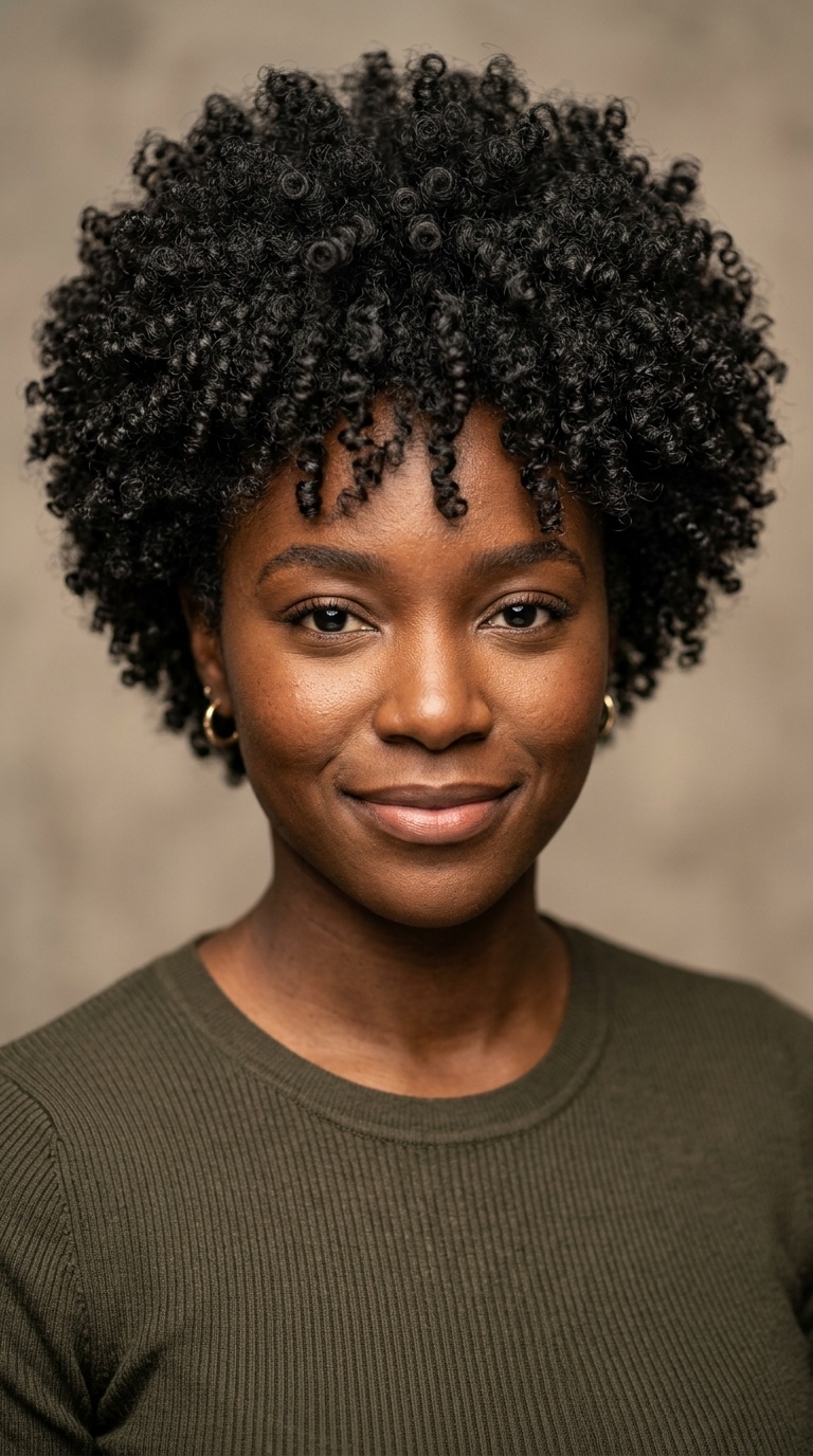 Tapered Natural Curls